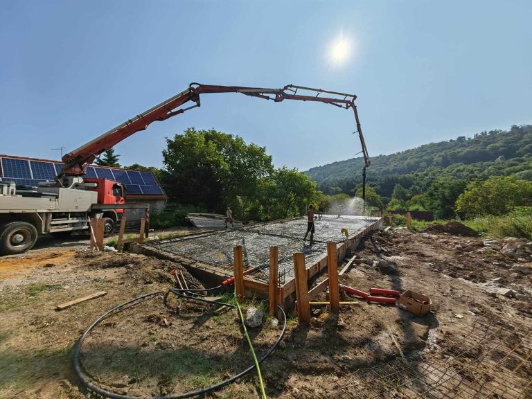 Betonozás GSR Bau Pécs